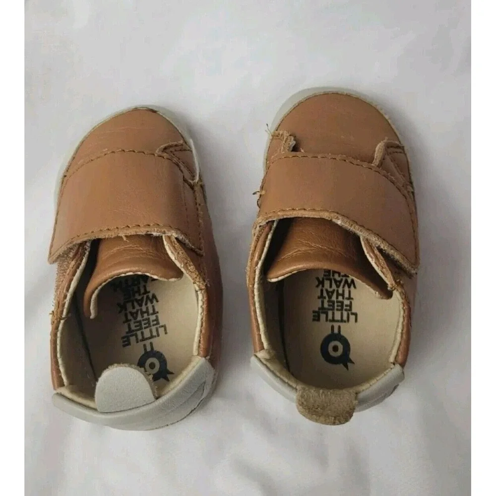 Old Soles Girl's & Boy's Wendle Hook and Loop Closure Sneakers Size 2 3/6 Mos